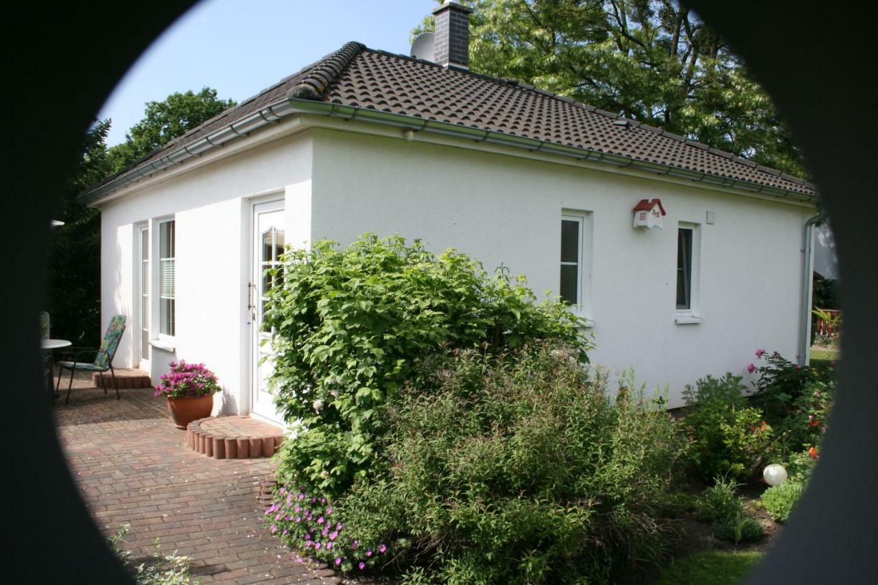 Ferienhaus Nachtigall Rechlin Esterno foto