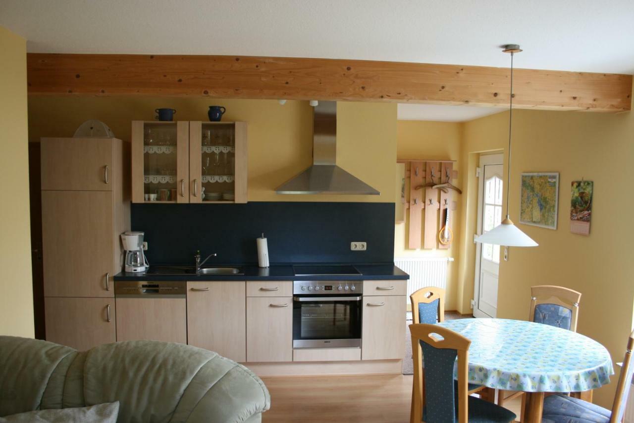 Ferienhaus Nachtigall Rechlin Esterno foto