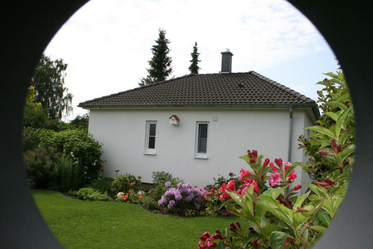 Ferienhaus Nachtigall Rechlin Esterno foto